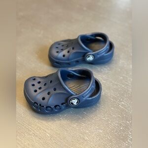 CROCS Kids Navy Blue Sandals